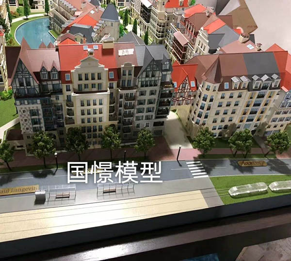 江口县建筑模型