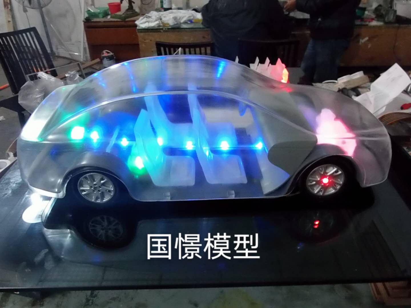 江口县透明车模型